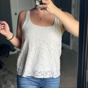 AE lace tank top